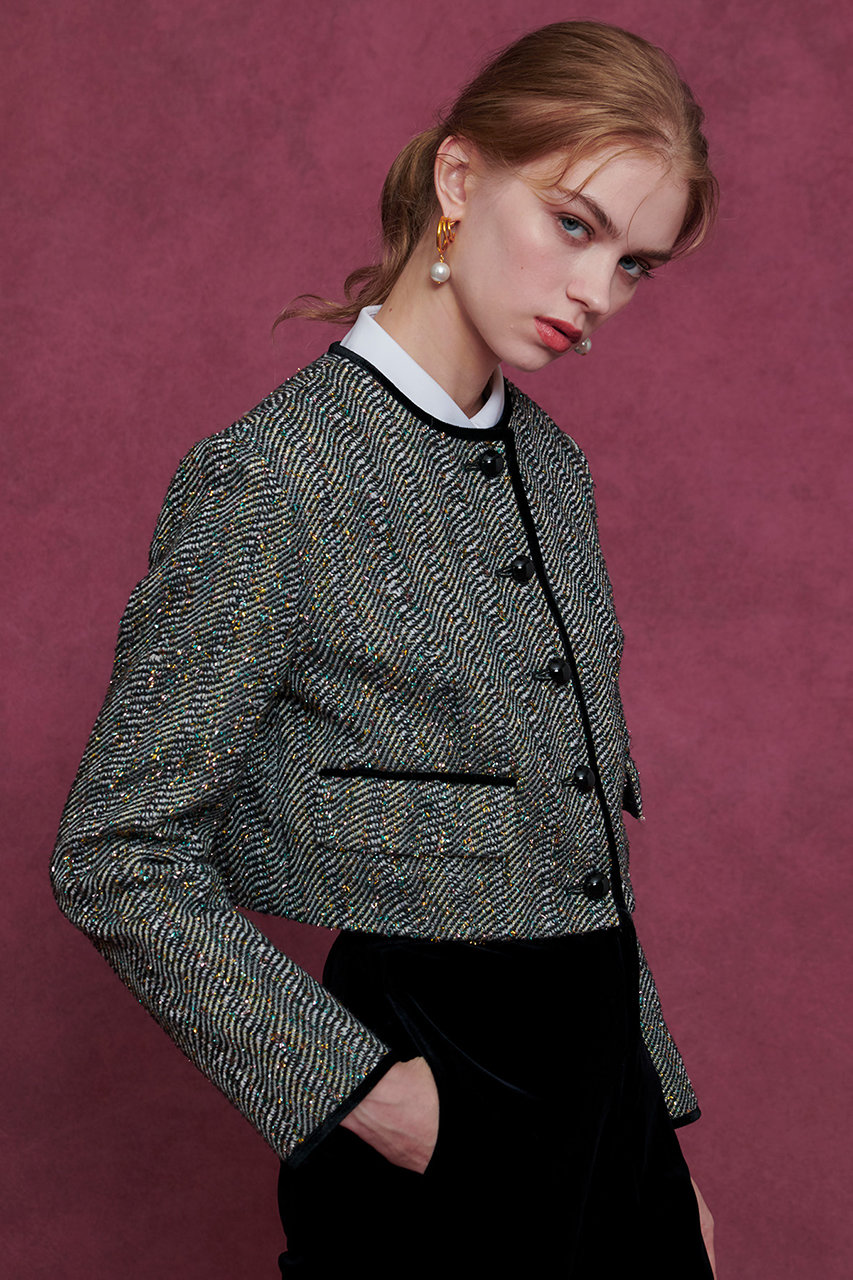 allureville(アルアバイル)｜【LOULOU WILLOUGHBY】LINTONラメツイード