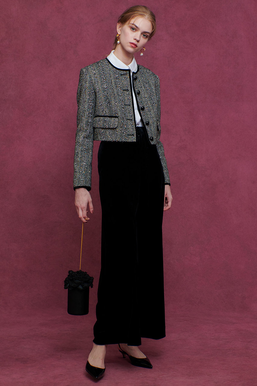 アルアバイル ラメツイードスカート allureville(アルアバイル