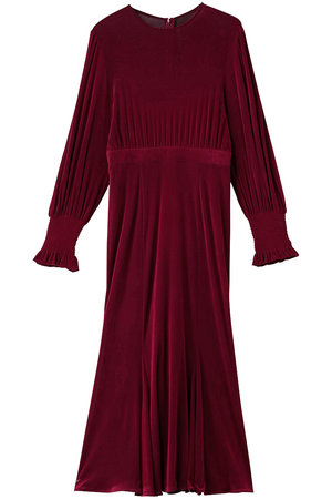 アルアバイル/allurevilleの【LOULOU WILLOUGHBY】チュールフロッキーマーメイドワンピース(110500/110503)