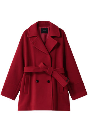 美品✨allureville アルアバイル　ショート丈ノーカラーコート　レッド ショートビーバーノーカラージャケット|allureville OFFICIAL SITE