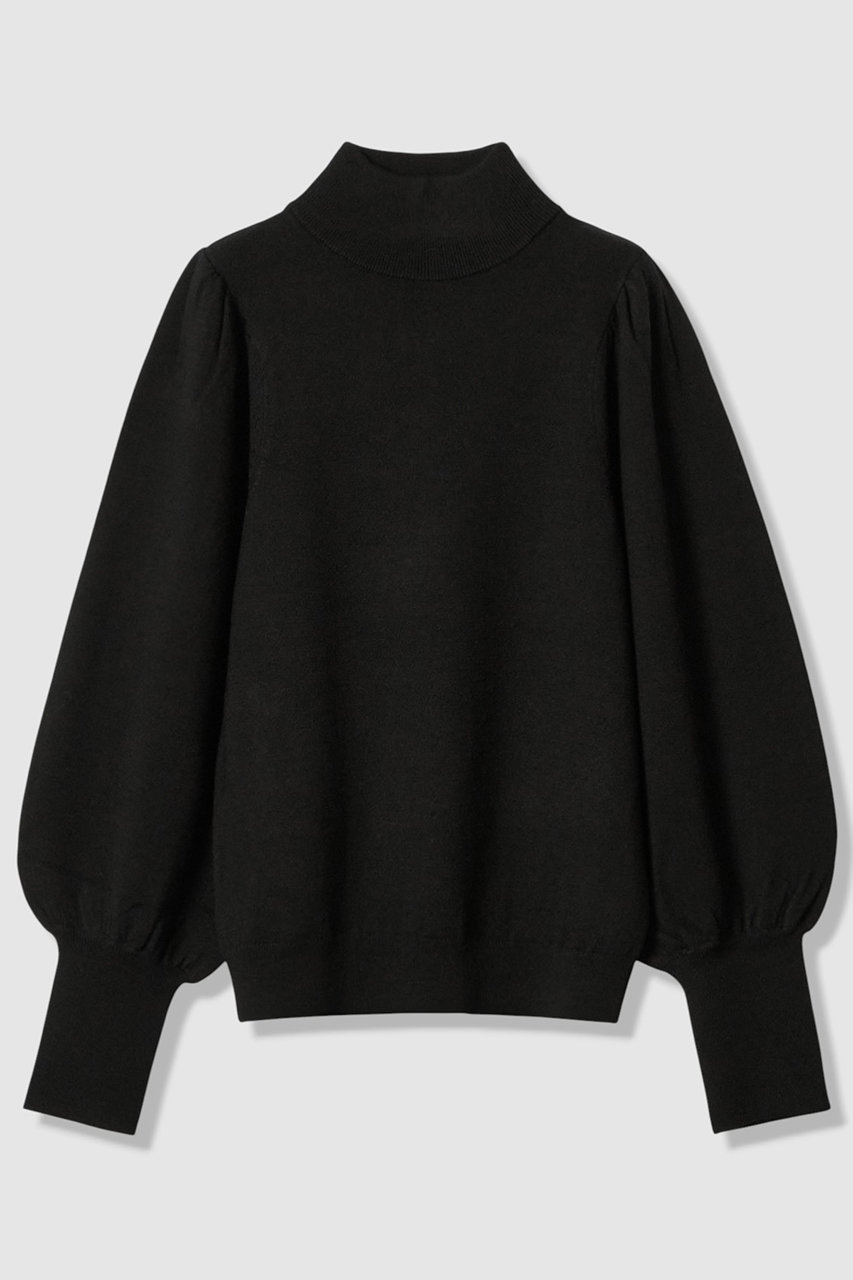 アルアバイル/allurevilleのパフタートルプルオーバー(ブラック/20252016290-95-020)