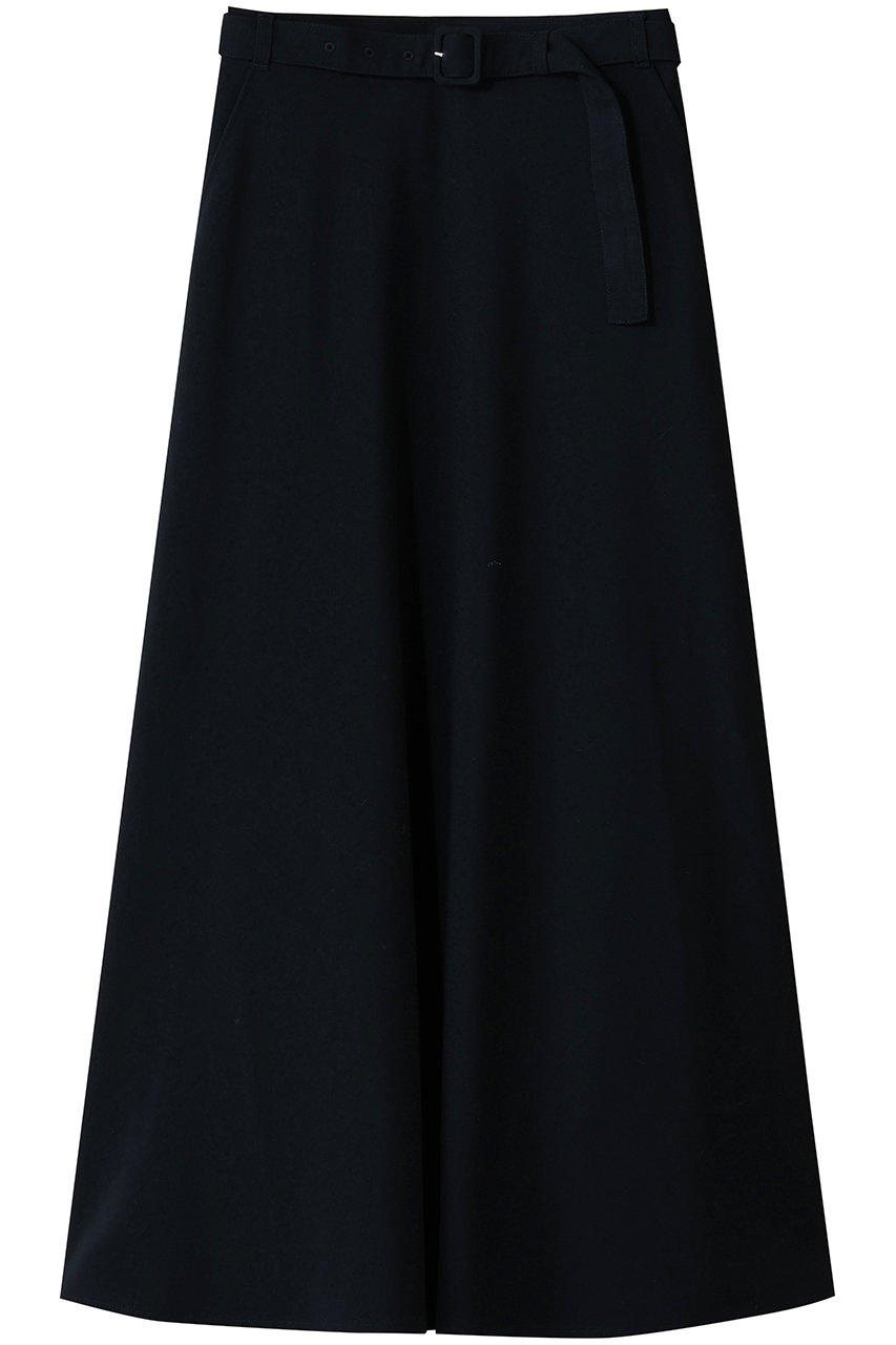 allureville サキソニーベルテッドナロースカート (ネイビー, 2) アルアバイル ELLE SHOP allureville サキソニーベルテッドナロースカート (ネイビー, 2) アルアバイル ELLE SHOP