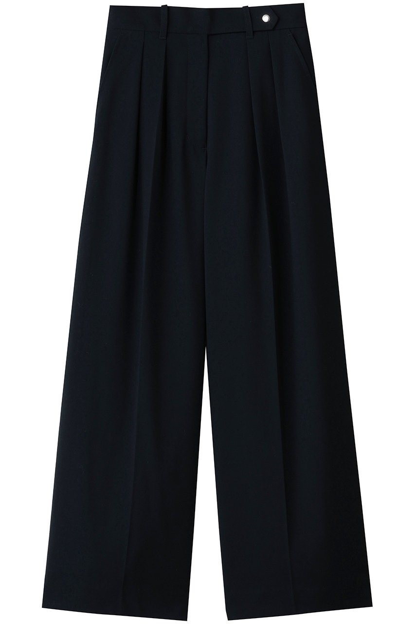 アルアバイル/allurevilleのサキソニードットベルトパンツ(ネイビー/20252012210-92-020)