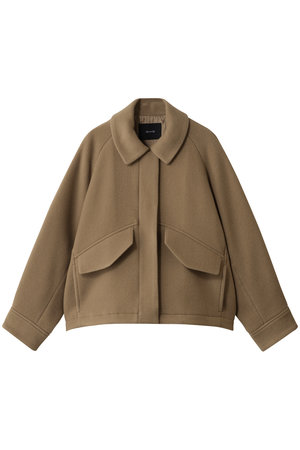 アルアバイル/allurevilleのW/Nモッサステンカラーブルゾン(110800/110802)