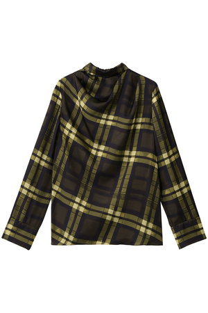 アルアバイル/allurevilleのLISAチェックPTブラウス(110400/110403)