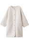 ツーブロッキングボアコート アルアバイル/allureville アイボリー