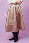 【LOULOU WILLOUGHBY】ヘビーサテンタックスカート アルアバイル/allureville