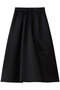 【LOULOU WILLOUGHBY】ヘビーサテンタックスカート アルアバイル/allureville ブラック