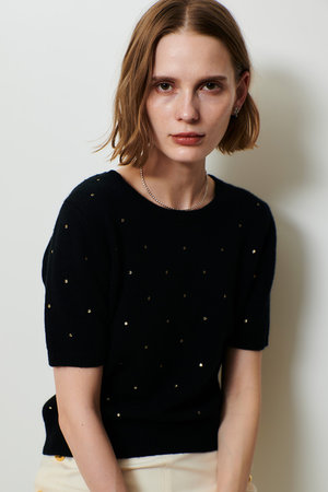 アルアバイル/allurevilleの【予約販売】エンブロイダリードットプルオーバー(110300/110301)