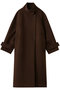 ダブルビーバースタンドコート アルアバイル/allureville ブラウン
