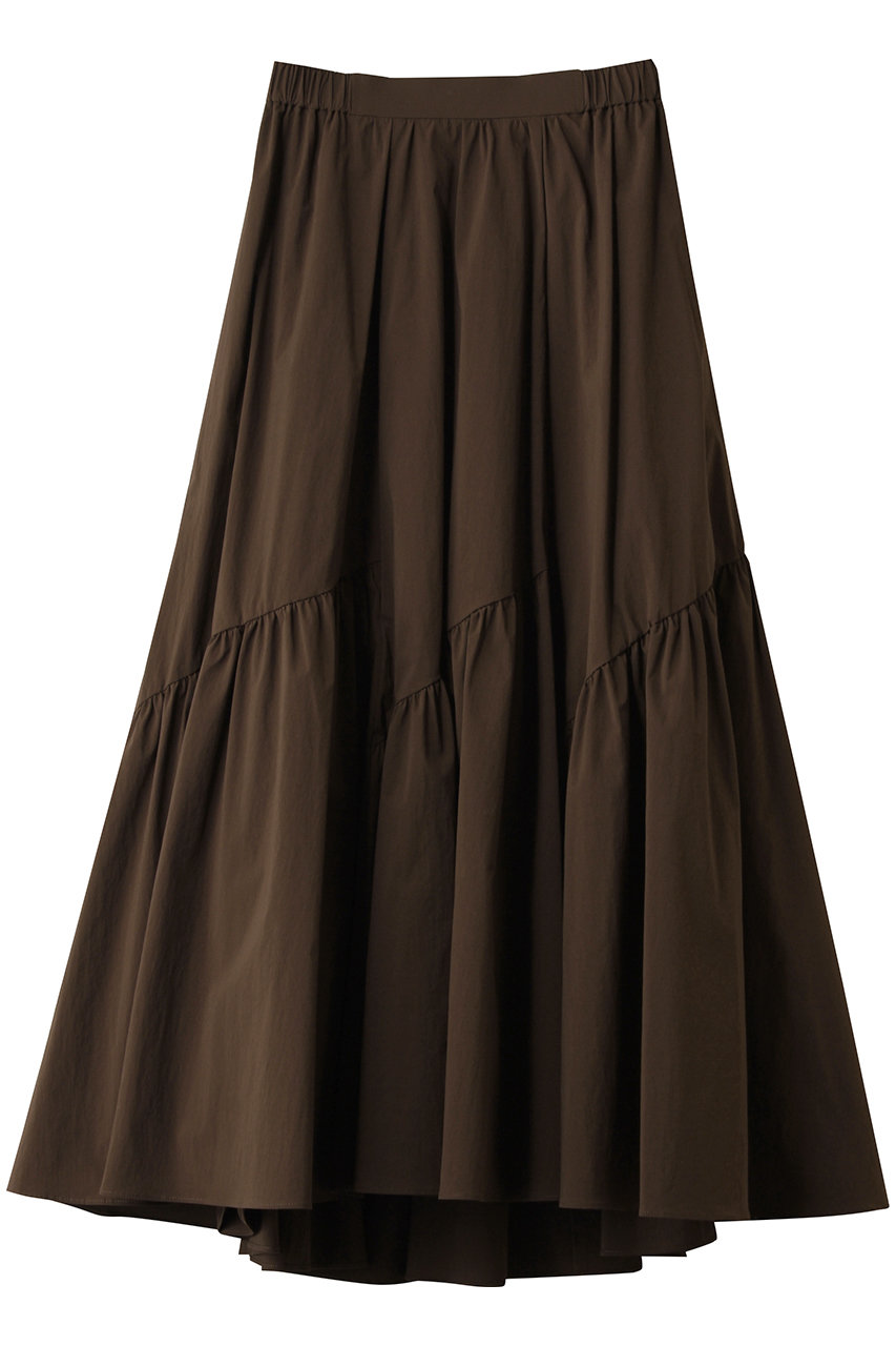 アルアバイル/allurevilleのバイヤス切替ギャザーSK A(ブラウン/20261011600-01-020)