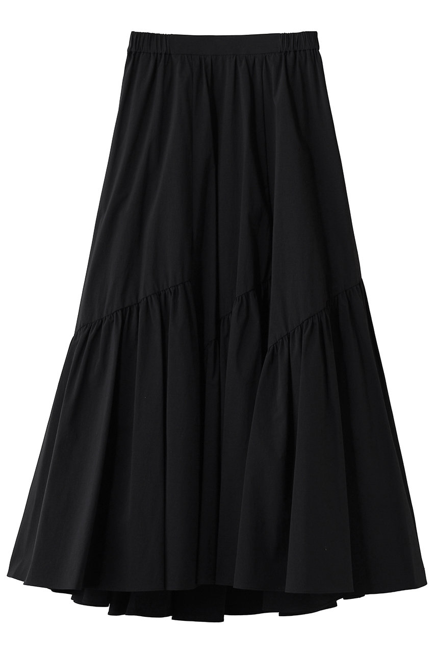 アルアバイル/allurevilleのバイヤス切替ギャザーSK A(ブラック/20261011600-01-020)