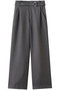 ウールライクフランネルヨークレスパンツ アルアバイル/allureville グレー
