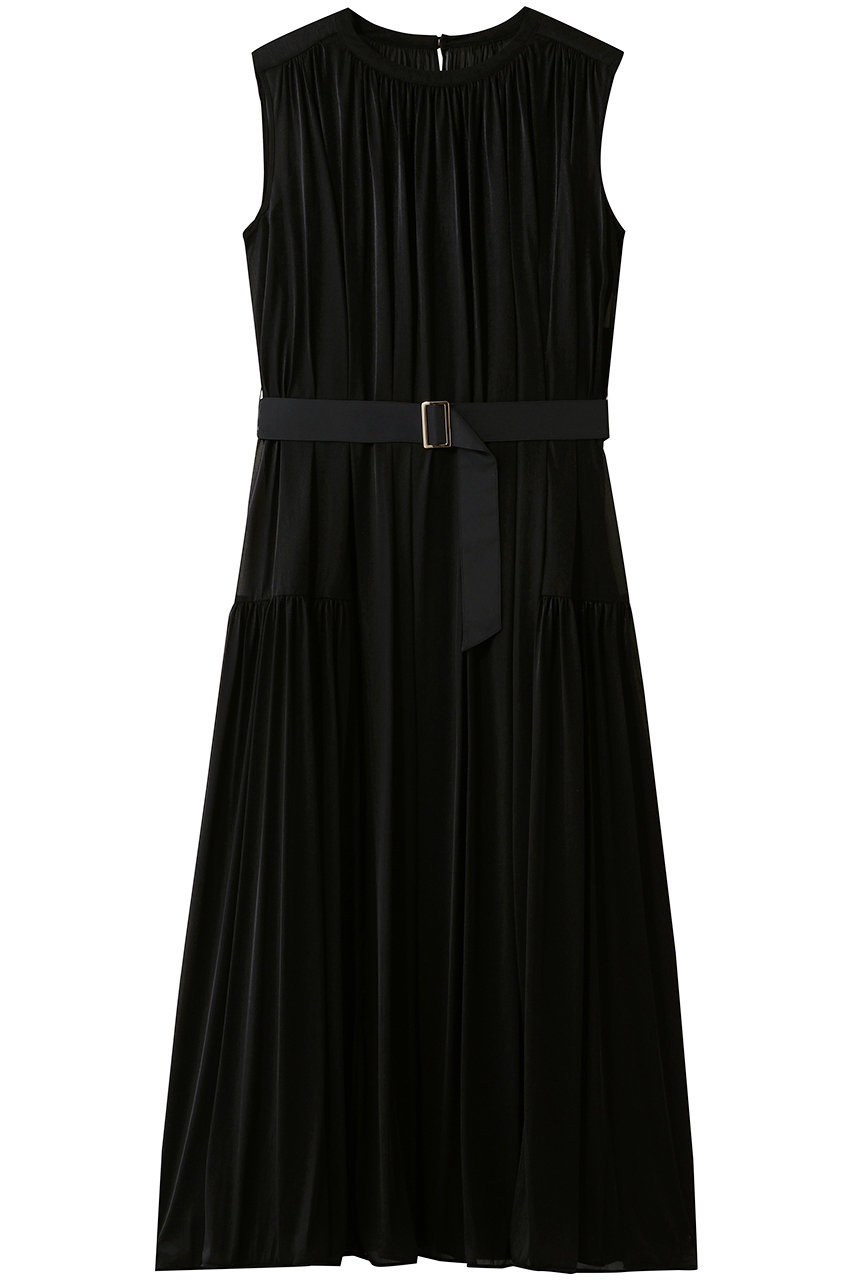 アルアバイル/allurevilleのエスパンディワイドベルトワンピース(ブラック/20261014600-95-020)