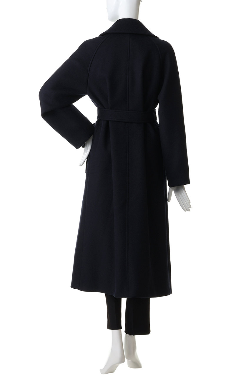 allureville(アルアバイル)｜スプリットラグランロングコート/ベージュ