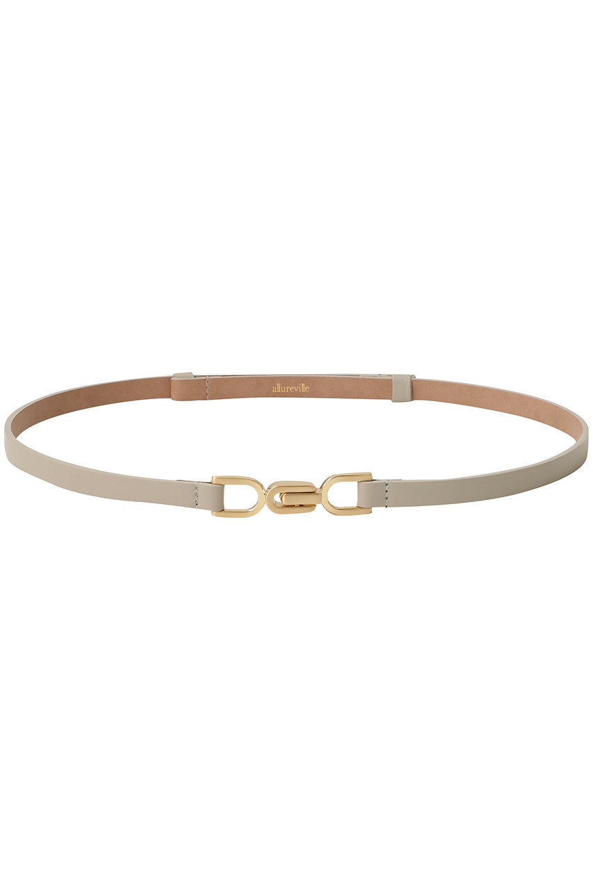 アルアバイル/allurevilleのクロスパーツ細ベルト A(ベージュ/20261055060-95-770)