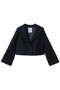 【Loulou Willoughby】ファンシーツイードセーラージャケット アルアバイル/allureville ネイビー