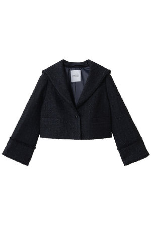 アルアバイル/allurevilleの【Loulou Willoughby】ファンシーツイードセーラージャケット(110800/110801)