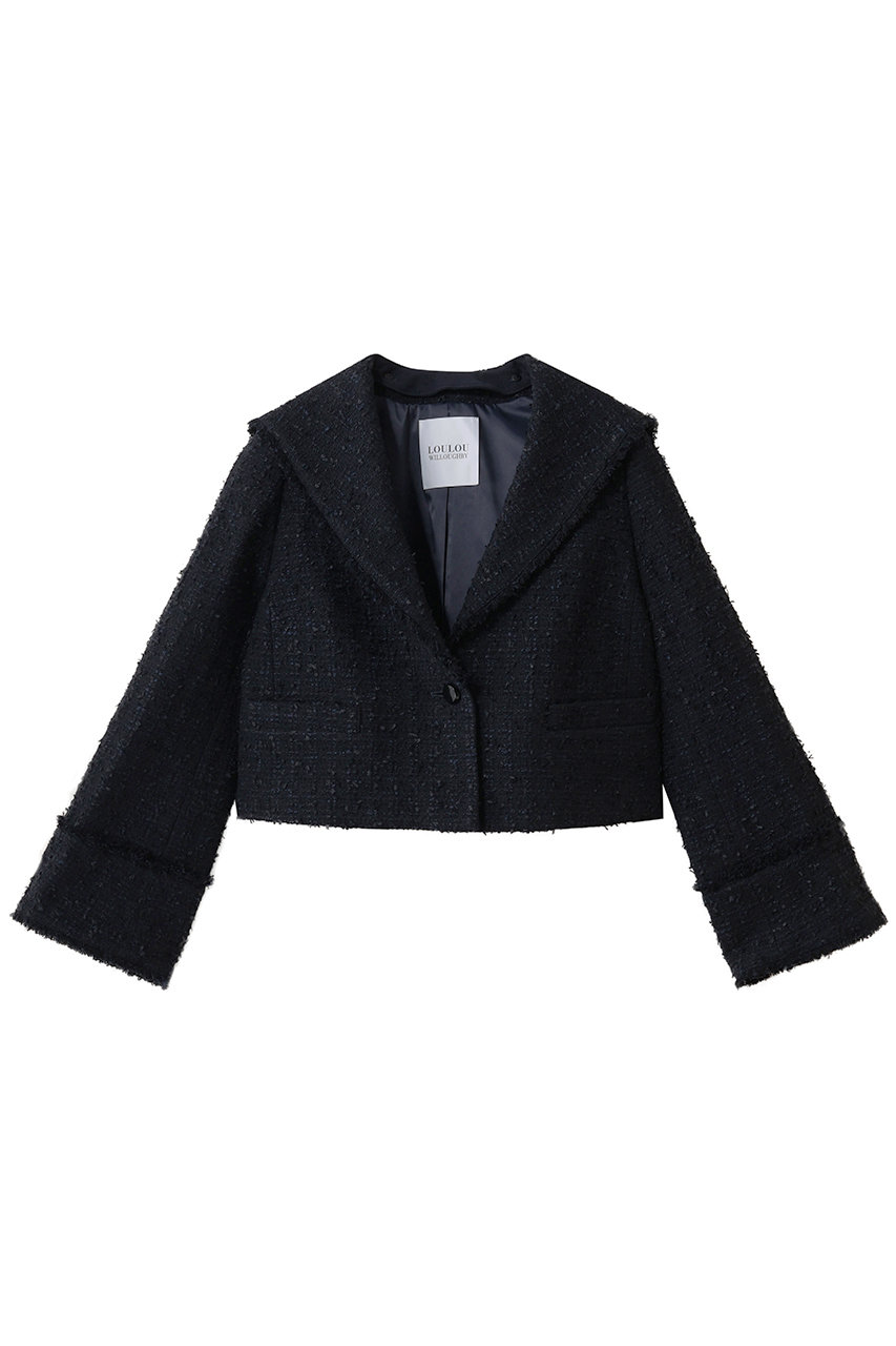 【Loulou Willoughby】ファンシーツイードセーラージャケット
