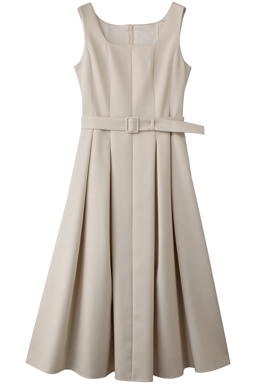 アルアバイル/allurevilleの【Loulou Willoughby】ポリツイルジャンパーワンピース(アイボリー/21261014050-95-020)