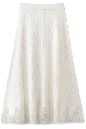 アルアバイル/allurevilleのレースドッキングニットスカート(110700/110703)