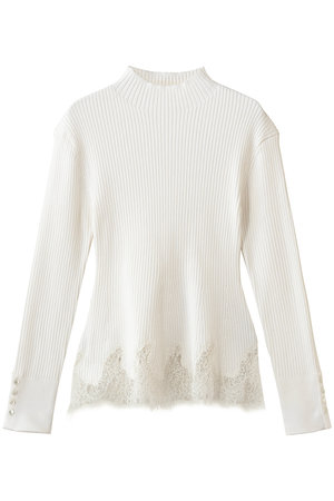 アルアバイル/allurevilleのレースドッキングリブプルオーバー(110300/110301)