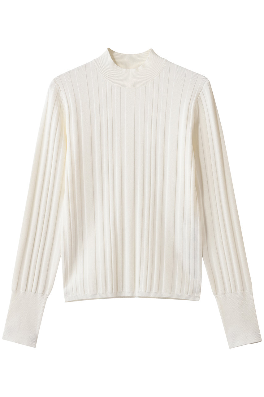 アルアバイル/allurevilleのストライプモックNC プルオーバー(オフホワイト/20261016210-95-020)