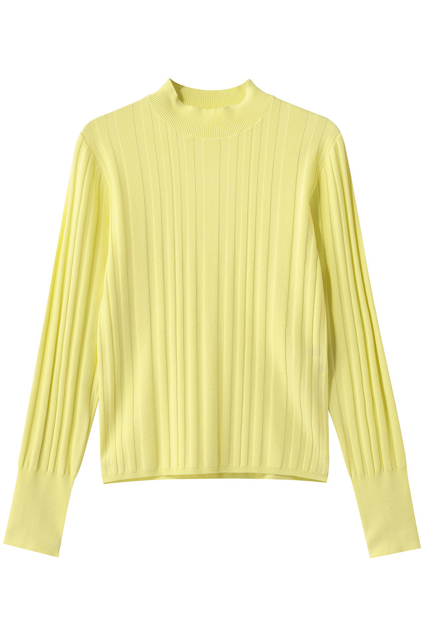 アルアバイル/allurevilleのストライプモックNC プルオーバー(ライトイエロー/20261016210-95-020)