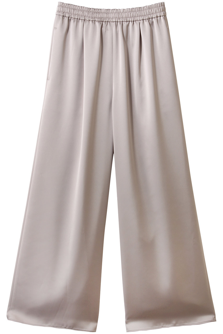 アルアバイル/allurevilleのサテンイージーパンツ(ベージュ/20261012800-84-020)