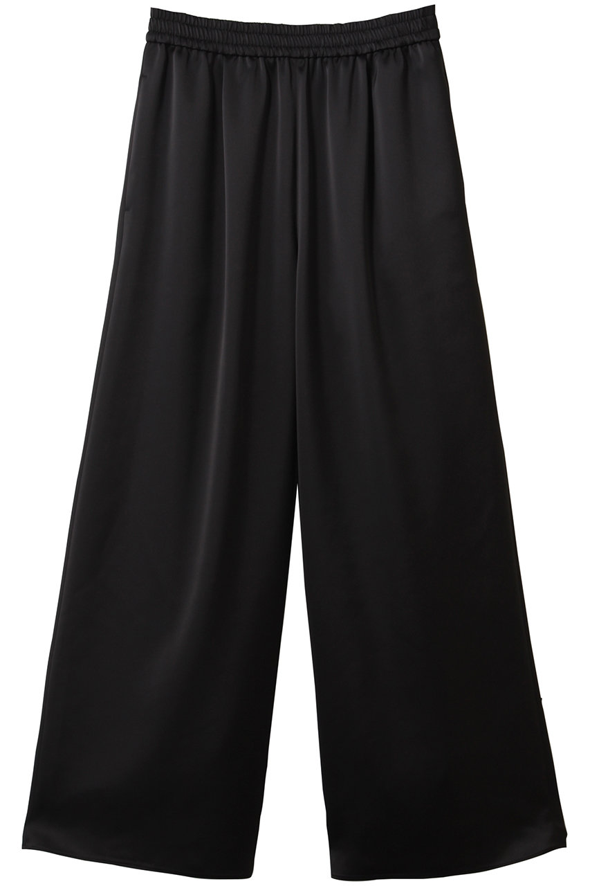 アルアバイル/allurevilleのサテンイージーパンツ(ブラック/20261012800-84-020)