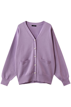 アルアバイル/allurevilleのコットンインレードルマンSL カーディガン(110300/110303)