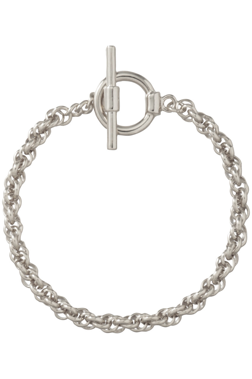 アルアバイル/allurevilleのツイストチェーンブレス(シルバー/20261053070-90-770)