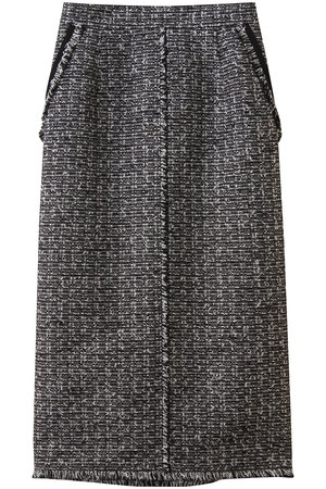 アルアバイル/allurevilleのニュアンスタイトツィードスカート(110700/110703)