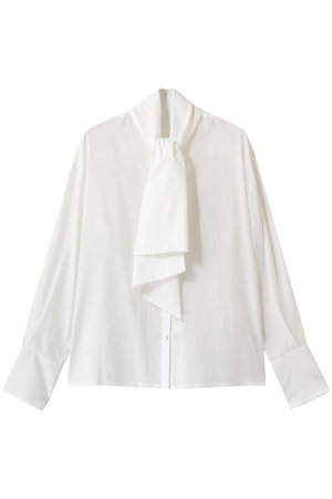 アルアバイル/allurevilleのキュプラコットンビッグタイブラウス(110400/110403)