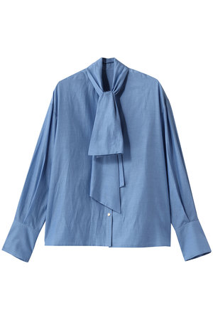 アルアバイル/allurevilleのキュプラコットンビッグタイブラウス(110400/110403)