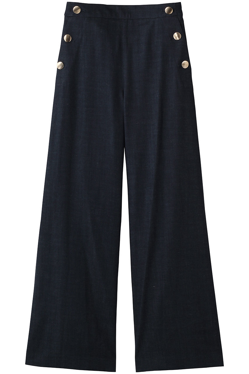 アルアバイル/allurevilleのデニムライクマリンパンツ(ネイビー/20261012170-65-020)