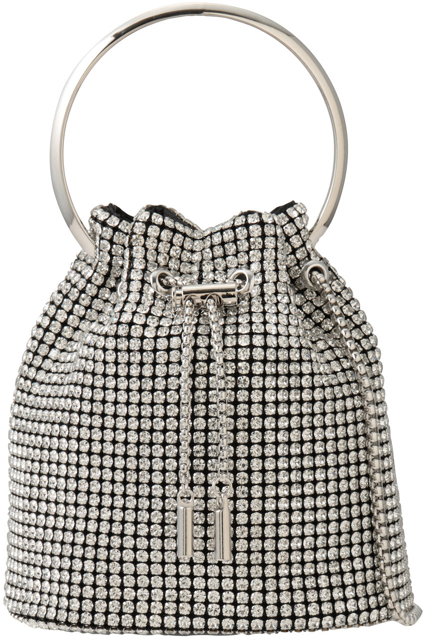 アルアバイル/allurevilleの【Loulou Willoughby】ビジュー巾着ショルダー A(シルバー/21261650010-90-770)