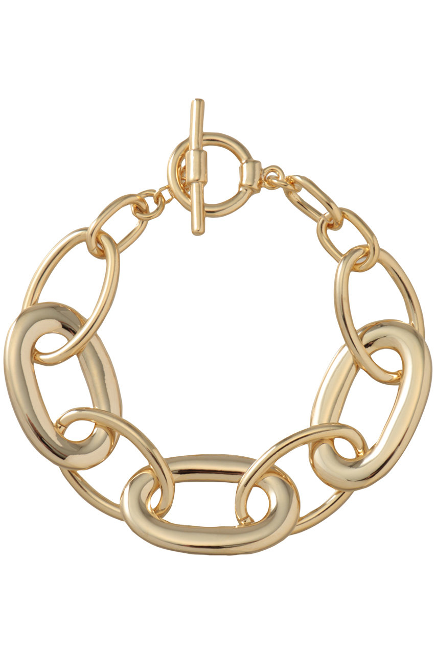 アルアバイル/allurevilleのオーバルビッグチェーンブレス(ゴールド/20261053090-30-770)