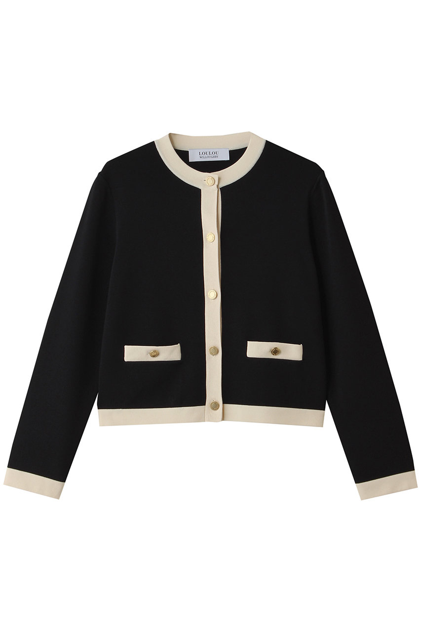 アルアバイル/allurevilleの【Loulou Willoughby】バイカラーコンパクトCD A(ブラック系/21261016480-98-020)