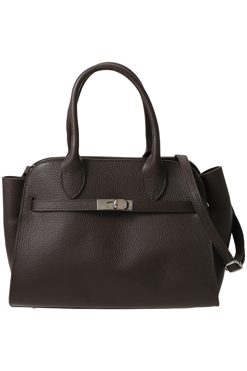 アルアバイル/allurevilleのフロント尾錠トートバッグ A(ダークブラウン/20261650020-95-770)