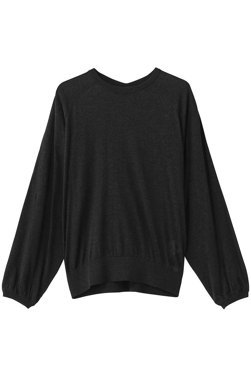 アルアバイル/allurevilleのコットンシルクリネンシアープルオーバー(チャコールグレー/20261016230-94-020)