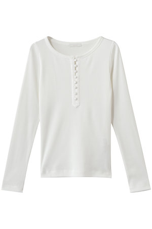 アルアバイル/allurevilleのテレコヘンリーネックプルオーバー(110100/110103)