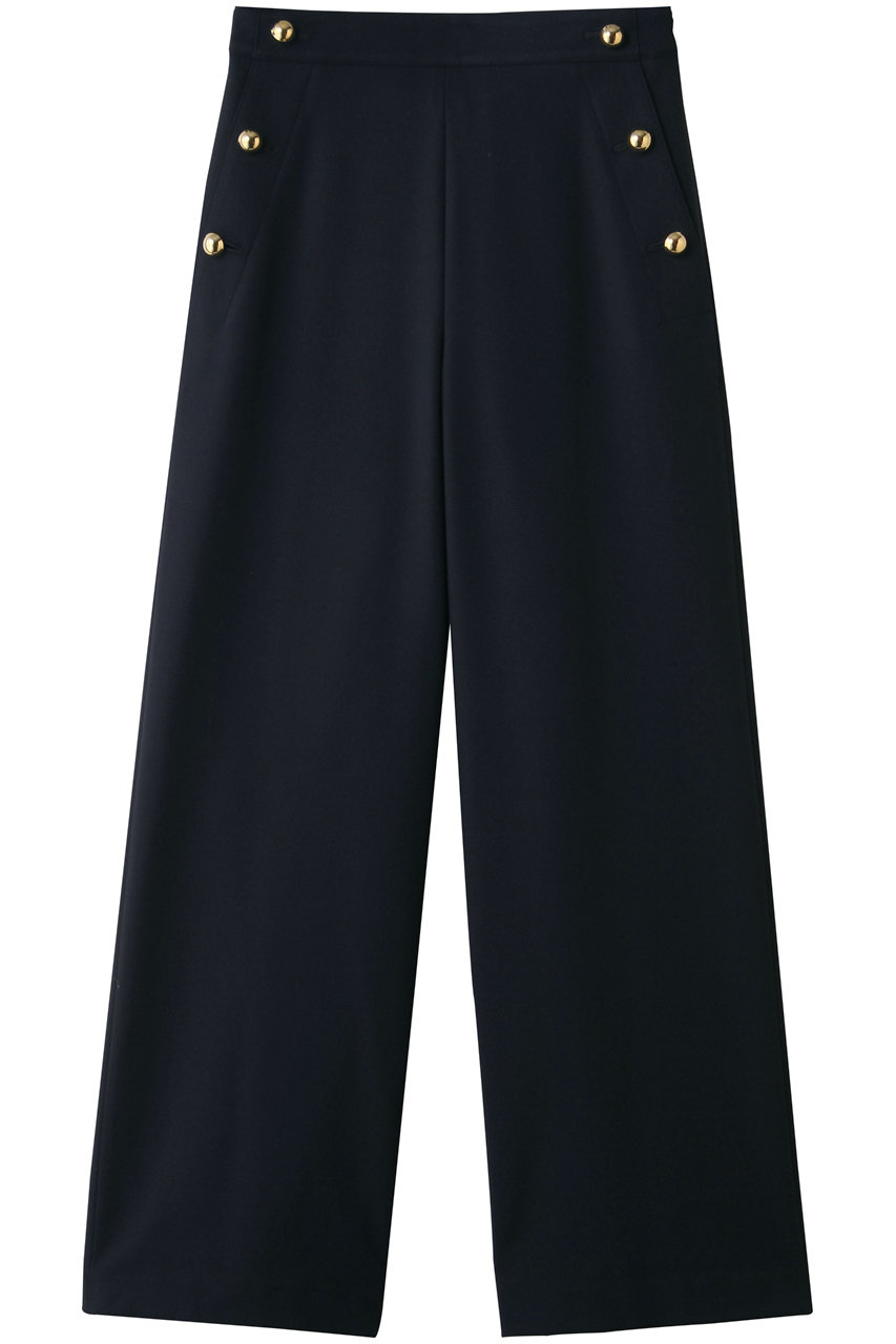 アルアバイル/allurevilleのTR裏起毛マリンパンツ(ネイビー/20261012610-65-000)