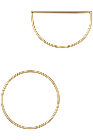 アルアバイル/allurevilleのセミサークルコンビバングル(150300/150301)