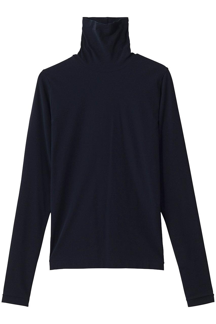 アルアバイル/allurevilleの強撚フライスタートルプルオーバー(ネイビー/20261015070-02-020)