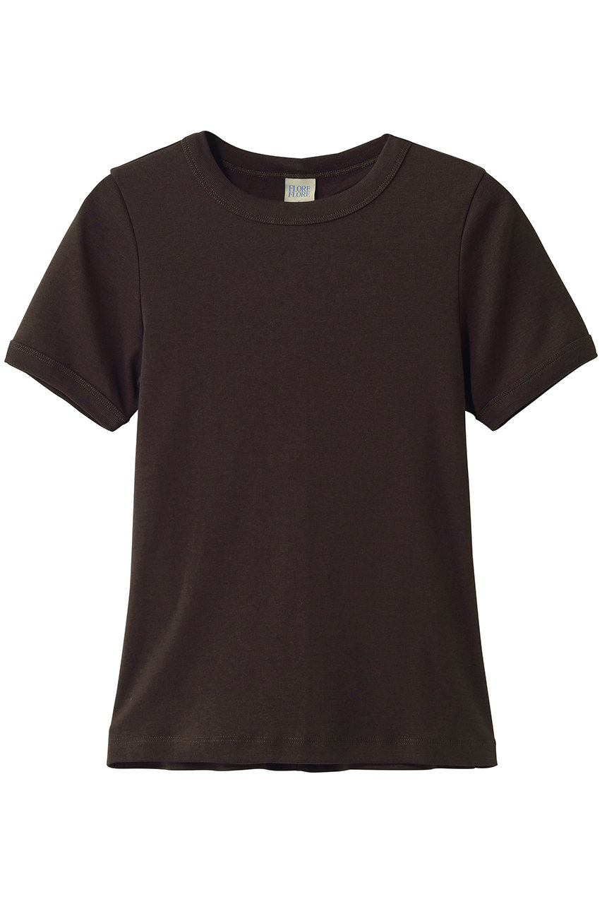 アルアバイル/allurevilleの【FLORE FLORE】 CAR TEE(ダークブラウン/22252215040-43-010)