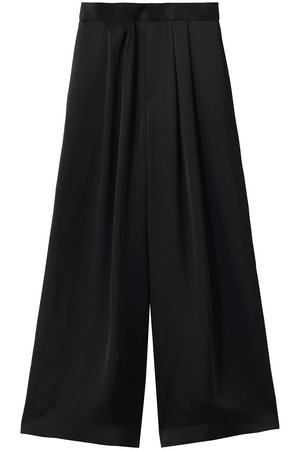 アルアバイル/allurevilleの【Loulou Willoughby】サテンタックパンツ(110600/110601)