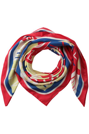 アルアバイル/allurevilleのパッチワークプリントスカーフ(140100/140103)