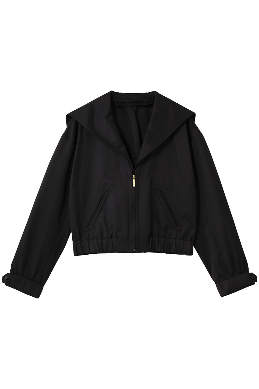 アルアバイル/allurevilleの【Loulou Willoughby】シャンブレーツイルマリンBO(ブラック/21261019030-95-020)