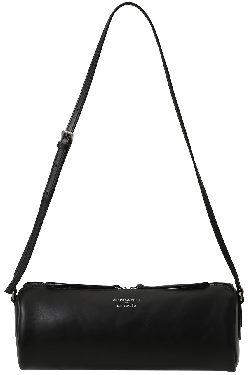 アルアバイル/allurevilleのラウンドショルダーバッグ(ブラック/20261650050-95-770)